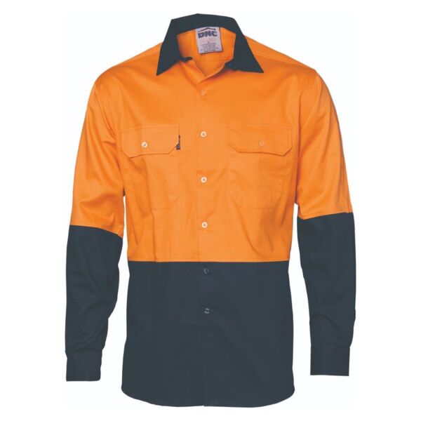 Cool Breeze Vertical Vented Cotton Shirt Thumbnail